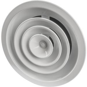 Repa Market 8" Inch Round Aluminum Ceiling Diffuser - Industrial Supply or Exhaust Ventilation - Vertical, Horizontal Air Flow - HVAC Air Conditioning Duct Cover for Home, Office, Warehouse 12" Inch