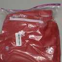 LORDTEX Snowflake Foil Print Christmas Curtains for Living Room and Bedroom - Thermal Insulated Blackout Curtains, Noise Reducing Window Drapes, 52 x 84 Inches Long, Red, Set of 2 Curtain Panels