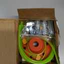 Quintillus Universal Weed Eater Head,H09 Weed Wacker Head Grass Trimmer Head Compatible with Ego, Ryobi, Echo, Weed Warrior with 12pc 11in / .095" Triangle Trimmer Line Not for Kobalt (Orange)