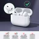 Replacement Charging Case for AirPods Pro, Wireless Charging, Fast Pairing, 660mAh Battery, Lightning Charging Port (Earbuds Not Included) (Type-c Port Size)