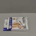 Truform 20-30 mmHg Compression Stockings for Men and Women, Thigh High Length, Dot Top, Closed Toe, Black, X-Large