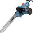 SENIX Electric Chainsaw, 14" Corded Chainsaw,10 Amp Chain Saw for Wood Cutting, Tree Trimming, Garden Tool for Pruning, Branch Cutting, Yard, Fathers Day Gift for Men,Gardener, CSE10-L