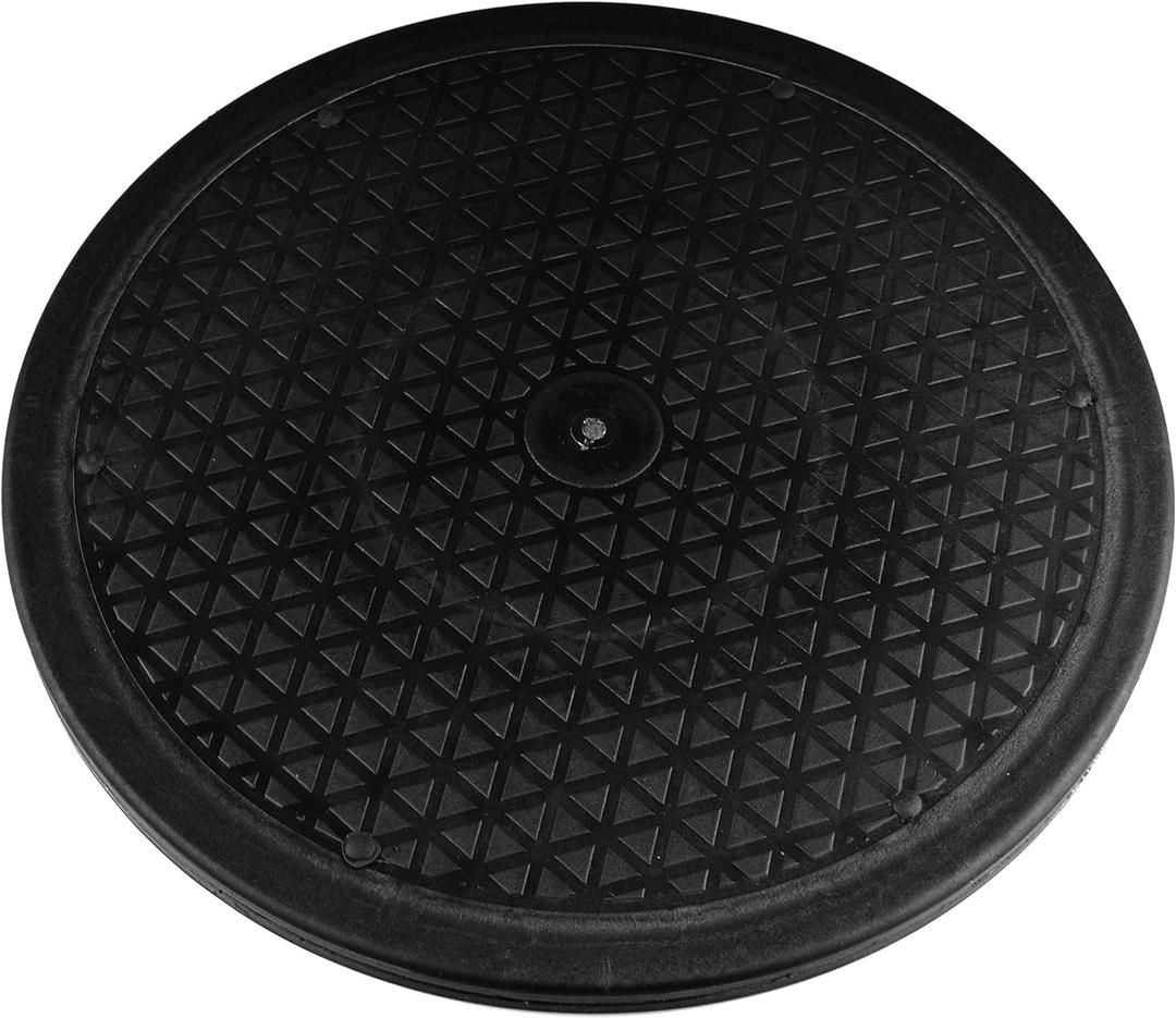 SAMYO Multi-use Heavy Duty 360° Rotating Swivel Stand Turntable with Steel Ball Bearings for Big Screen TV Computer Monitor Lazy Susan (12 Inches)