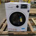 Midea 24 Inch All-in-One Front Load Washer Dryer Combo, 2.7 Cu.ft 26lbs Ventless Full-Automatic Washing Machine with Steam Care, Overnight Dry, 1400 RPM 16 Wash Cycles, White