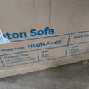 LINSY HOME Futon Sofa Bed, 70" Chenille Futon Couch with Adjustable Backrest Armrest, 3 in 1 Convertible Comfy Loveseat Sleeper Sofa Bed for Small Spaces Dorm Room Apartment Home Office, Light Green