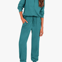 PRETTYGARDEN Women's Fall 2 Piece Lounge Sets Zip Up Sweatshirt Jogger Pants Sweat Track Suits Travel Outfit Winter Clothing, Small
