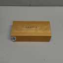 CARFIA Acetate-Metal Frame Round Sunglasses for Women Polarized UV Protection Stylish Designer Eyewear CA1951 (1.translucent Green Frame + Gradual Brown Lens)