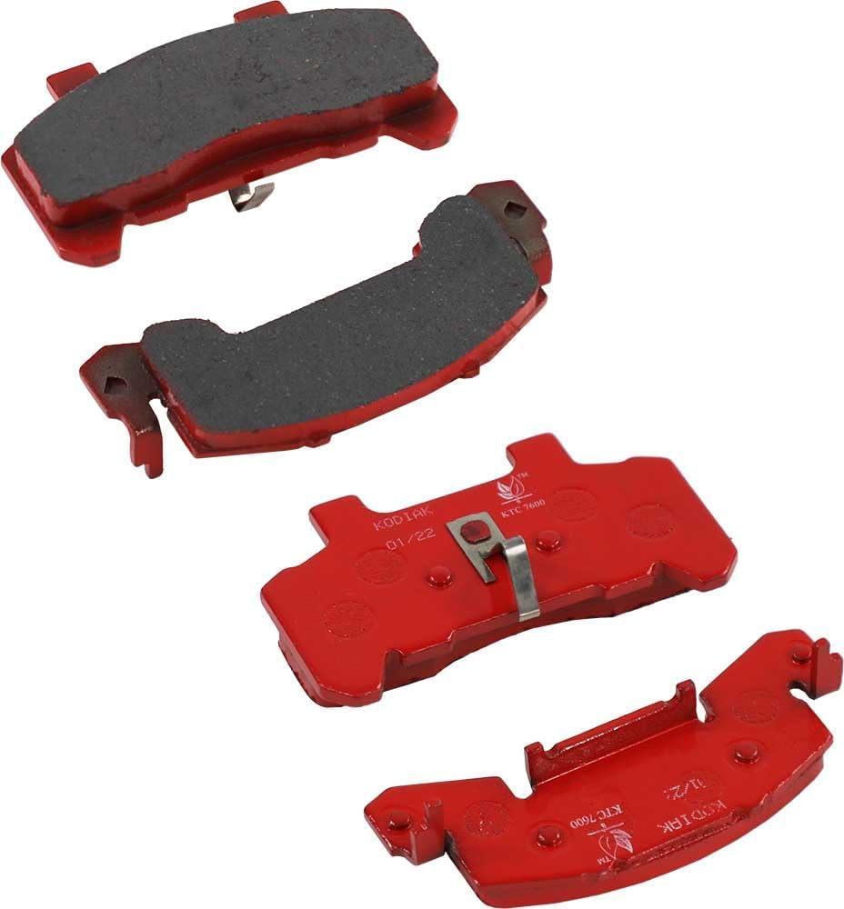 KODIAK 10 in - 12 in Disc Brake Caliper Pads Ceramic #DBC-225-CERM-PAD (Red)
