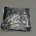 FESHFEN Claw Clip Short Ponytail Extensions - DIY Bendable Metals Fluffy Messy Bun Hair Piece Straight Synthetic Hairpieces Ponytail Extension for Women, Mix Blonde