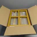 Wokceer 10x10 FT Backdrop Stand Heavy Duty Pipe and Drape Kit, Adjustable Gold Backdrop Stand for Wedding Birthday Party Photography Photo Booth Background Christmas Decoration