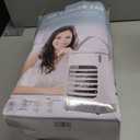 7 Color Light Portable Air Conditioners, SMLEGFT Evaporative Air Cooler, Dual Mist Spray & Dual Icebox, Personal Air Conditioner for Bedroom Office