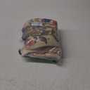 Butterfly Kitchen Rug 2 Piece Set Floral Garden Orange Flowers Art Kitchen Rugs and Mats Decor Kitchen Floor Mat Set Non-Skid Washable Kitchen Runner Rug 17x30+17x47 Inches