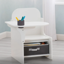 Delta Children MySize Chair Desk, White