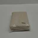 Amazon Basics Lightweight Pleated Bed Skirt, Queen, Beige, Solid