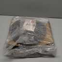 Round Side Table, Small Drink Table for Small Spaces, Modern Accent Nightstand with Solid Wood Leg for Living Room, Bedroom, Corners, and Office (Rustic Brown)