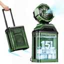 Misting Fan for Outside, 30000mAh Rechargeable Outdoor Cooling Fan with 4 Wind Speeds, High-Pressure Mist, 4 Mist Levels, 90 Oscillation, 4-Gallon Tank, for Patio, Camping, Sports, Jobsite