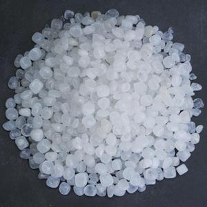 3 Pounds Clear Quartz Tumbled Stones Bulk - Polished Crystal Stones for Vase Filler, Healing, and Decoration Pebbles