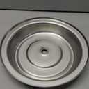 American Metalcraft PC1025S Round Stainless Steel Plate Cover, Standard or English-Style Foot, 10" - 10.25"