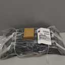 Heavy Duty 2''x4'' (Actual: 1.5''x3.2'') Arc 45 Angle Support Brackets, for gazebos, Decks, porches, Log Cabins and Other Wood Frame Degree Angle Pergola (4-Bracket)