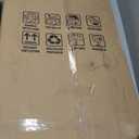 Lumizone Extra Tall Cat Gate 55.12" High Pressure Mounted Extra Wide 2025 New (17 Sizes) 1.37" Gap No Drilling Auto-Close One-Handed Operation Tall Pet Gate for Dogs(Black, 55.12" H x 26.18"-29.91" W)