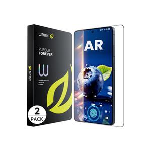 WSKEN for Samsung Galaxy S26 Ultra Screen Protector - AR Original Visual, Fingerprint Unlock [100% Anti Reflection] Shatterproof Anti Glare 9H+ Tempered Glass S26 Ultra Screen Protector, 2 PCS