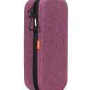 Grape-Purple Large Carrying Case for 3M Littmann Stethoscopes, MDF Acoustica Stethoscopes - Hard Shell Stethoscope Bag Universal Travel Carrying Case for Doctor, Nurse Accessories, Medical Tools (XL - 12.0" L x 5.7" W x 3.5" H)