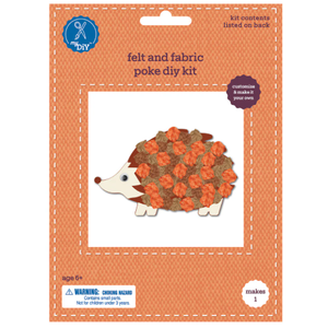 Felt and Fabric Poke Diy Kit Pack of 4