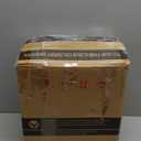 HaWare Stoneware Dinner Plates Set of 6, 10" Heavy Duty Ceramic Plate, Reactive Glaze Ripple Dinnerware for Home Restaurant, Chip and Scratch Resistant, Microwave and Dishwasher Safe, Saturn Khaki