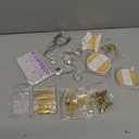 310 Pcs DIY Crystal Sun Catchers Indoor Window, Hanging Prism Suncatcher for Window, Colorful DIY Suncatcher Kit, Glass Crystal Alloy Accessories Sun Catcher Crafts for Adult