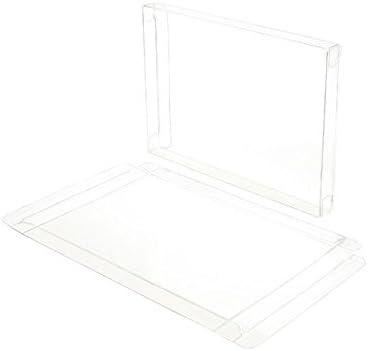 ClearBags Crystal Clear Greeting Card Boxes, 25 Pack, Box Case for Cards, Envelopes, Party Favors, Treats, Photo Storage, Gift Holder, Stationery Organizer, Small Business Packaging & Supplies, FB1A (A7 | For 8 card sets)