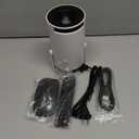 Mini Projector with WiFi and Bluetooth Built-in Apps Smart Projector Support 4K 1080P FHD 180 Adjustable Auto Keystone Compatibile with HDMI/TV Stick/Memory Stick/Laptop, White