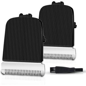 2 Pack Upgrade Compatible with Manscaped Replacement, Electric Groin Hair Trimmer Ceramic Blade Head Refill for Manscaped Razor Blades The Lawn Mower 2.0 3.0 4.0