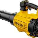 20V Cordless Leaf Blower, Compatible with DeWALT 20V MAX Batteries, Max 600 CFM/125 MPH with Turbo Boost, Brushless Motor 2.0, Variable-Speed Trigger, Lightweight and Compact, Tool Only