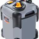 SUNWEN Aquarium External Ultra-Quiet Canister Filter, Fish Tank Water Circulation Filter with Filter Media 171/225/266/317/397GPH (SF-650F-171GPH)