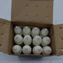 Lezonic Flameless Battery Operated Candlesticks Flickering, 12Pcs White LED Battery Christmas Window Candles, 6 Inch Short Taper Candles Hanging Halloween Floating by Touch, No Remote