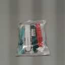 FitTurn [10-Pack] Compatible with 22mm Soft Silicone Glossy Replacement Wristband Sport Band Bracelet for Men/Women