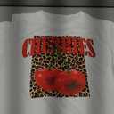 SOLY HUX Women's Vintage T-Shirt Short Sleeve Leopard Graphic Tees Crew Neck Streetwear Shirts XL