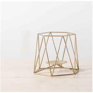 Bambeco  7x6 Metal Candle Holder Gold