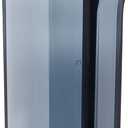 Owala FreeSip Clear Tritan Plastic Water Bottle with Straw, BPA-Free Sports Water Bottle, Great for Travel, 25 Oz, Very, Very Dark