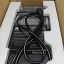 Aeitto Nugget Ice Maker Countertop, Pellet Ice Machine Soft Chewable Ice 40lbs/Day, One-Click Operation, Auto Self-Cleaning Crushed Ice Makers Stainless with Scoop for Home/Kitchen/Office (Black)