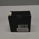 COLLECTIVE HOME - Travel Jewelry Case, Elegant Half-Moon Design with Gold Monogram, Detachable Handle, Personalized Accessory Organizer, Gift for Fashion-Forward Women and Teens (a)