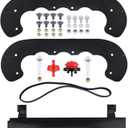 ANTO 99-9313 Snow Blower Paddles for Toro PowerClear 621 621R 621E 621ZR 621ZE 621QZR 621QZE Snowblower Paddle with 133-5585 108-4884 Scraper Kit, V-Belt 108-4921