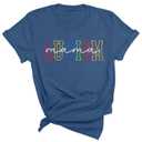 Autism Moms Shirt for Women Awareness Accept Understand Love Tops