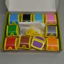 Coogam Fine Motor Skill Toys for Toddlers, 10pcs Surprise Animals Finger Puppets Treasure with Number Locks, Matching Color Sorting Pirate Hunt Game, Learning Montessori Gift for 3 4 5 Year Old