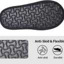 3 x Slippers for Guests, 11.2 inch,Disposable & Reusable Non-Slip Hotel Slippers with Storage Bag, Soft Cotton Guest Slippers for Women & Men,Non-Slip for Home, Gym,Party (White, XXL)