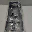 Under Desk Cable Management Tray No Drill, Metal Mesh Cable Management Under Desk with Clamp Mount, 2 Hole Cable Tray with Wire Management and Cord Organizer for Home Office Standing Desk (13.38", Black)