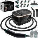 Steam Cleaner,15s Heat-Up 42.27oz Tank,2500w Handheld Steam Cleaner for Home with 15 pcs Accessories, Portable Steamer for Cleaning, K Kitchens, Grease, Bathrooms, Grout, Tile, Bed Bugs, Floor, Couch and Car