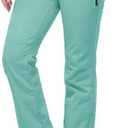 33,000ft Women's Softshell Snow Pants Waterproof Warm Ski Pants Insulated Ripstop Snowboard Winter Pants (6)