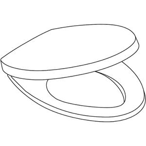 VEIL TOILET SEAT
