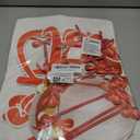 32PCS Christmas Garage Door Decorations Magnets - Merry Xmas Ball Holiday Refrigerator Fridge Kitchen Decor(Red, Silver)